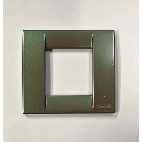 VIMAR - PLACCA IDEA 1-2 MODULI COLORE PETROLIO