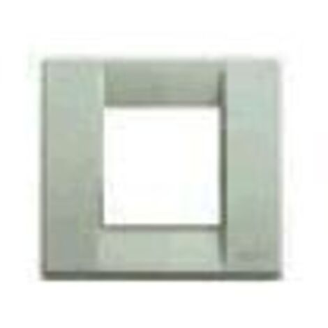 VIMAR PLACCA IDEA 1-2 MODULI MET. SABBIA