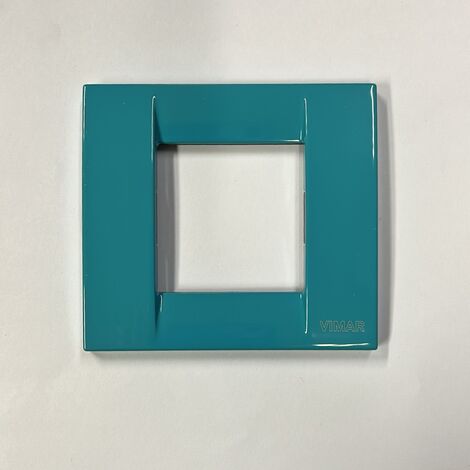 VIMAR - PLACCA IDEA 1 MODULO COLORE TURCHESE 17092.06