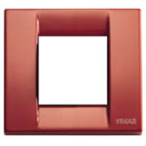 VIMAR - PLACCA IDEA AMARANTO 1/2 MODULI