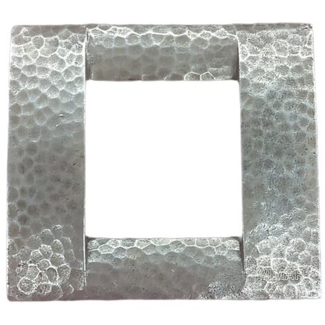 VIMAR - PLACCA SERIE IDEA 1/2 MODULI STILE PELTRO