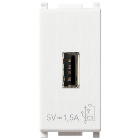 Vimar Plana 5V1.5A Blanc 5V1.5A Prise USB 14292