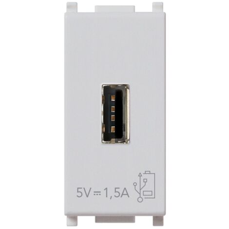 Vimar Plana 5V1,5A Silver 14292.SL Prise USB