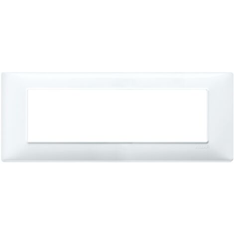 Vimar Plana placa 7 módulos color blanco 14657.01