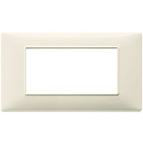 Vimar Plana plaque 4 modules couleur beige 14654.03