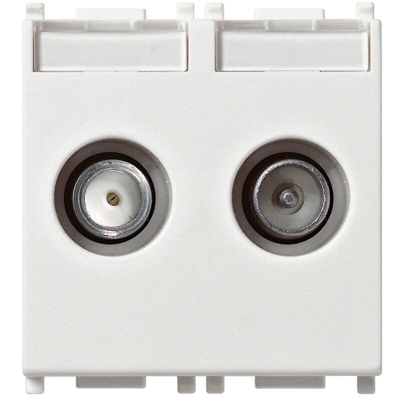 Simon 75467-69 - Presa TV-Sat Modulare Per Montaggio A Incasso, Intermedia - 3