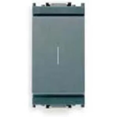 VIMAR - SERIE IDEA PULSANTE 1P NO 16A 250V CON CONTATTO AUSILIARIO NC 16 A 250 V GRIGIO