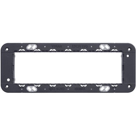 Vimar supporto 7 moduli con viti serie eikon evo 21617