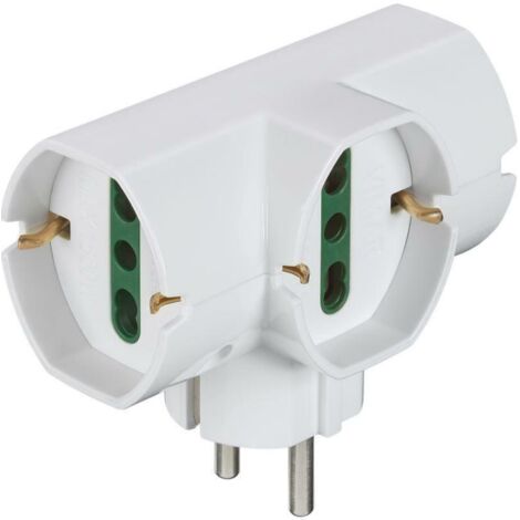 Vimar vertical adapter s31+3 universal white ri.00316.b