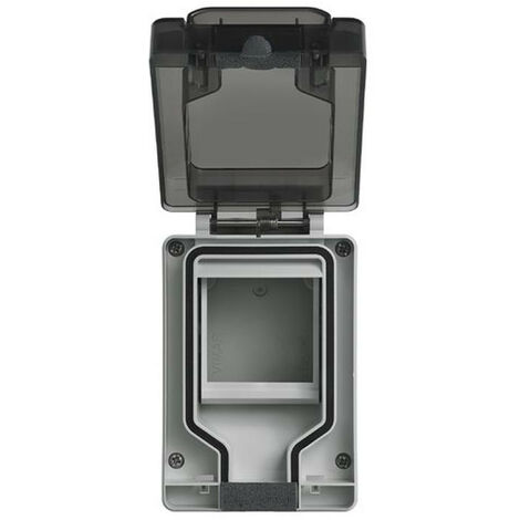 Vimar wasserdichtes Gehäuse IP66 mit eingestecktem Stecker 2 Module 14962