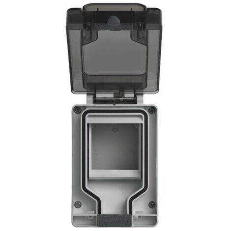 Vimar wasserdichtes Gehäuse IP66 mit eingestecktem Stecker 2 Module 14962