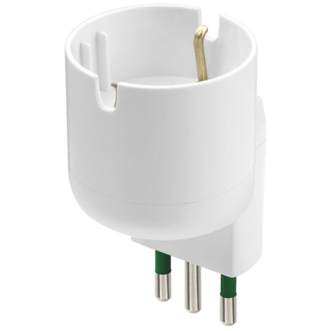 Vimar Zwischenstecker und -buchsen Farbe weiß RI.00304.B