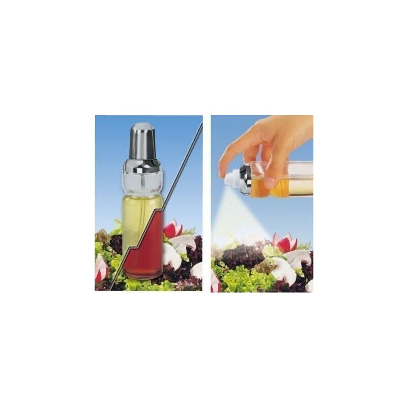 

Vinagrera Cocina Aceitera Spray Cristal/Inox Fackelman