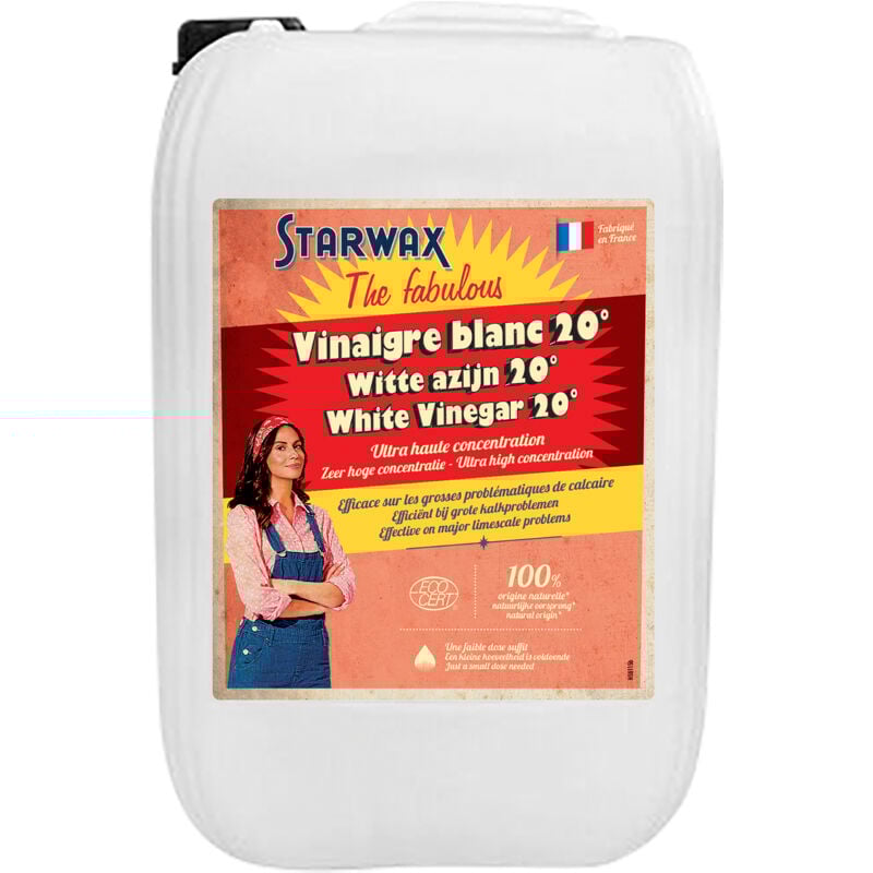 Vinaigre blanc Fabulous 20° 10L