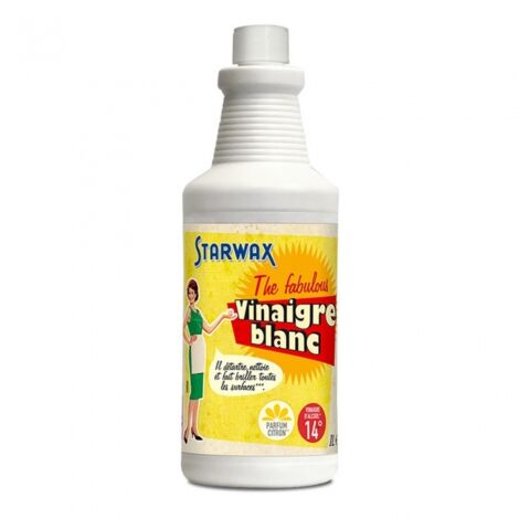 Vinaigre blanc Starwax - Parfum citron - 1 l