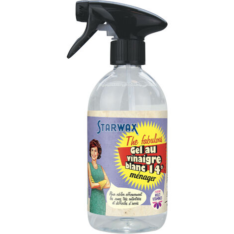 Vinaigre en gel 14° parfum multivitamines 500mL STARWAX FABULOUS