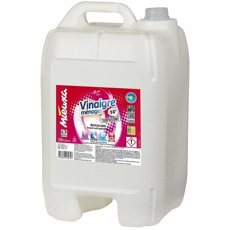 Vinaigre Menager Surpuissant 20 L - MIEUXA