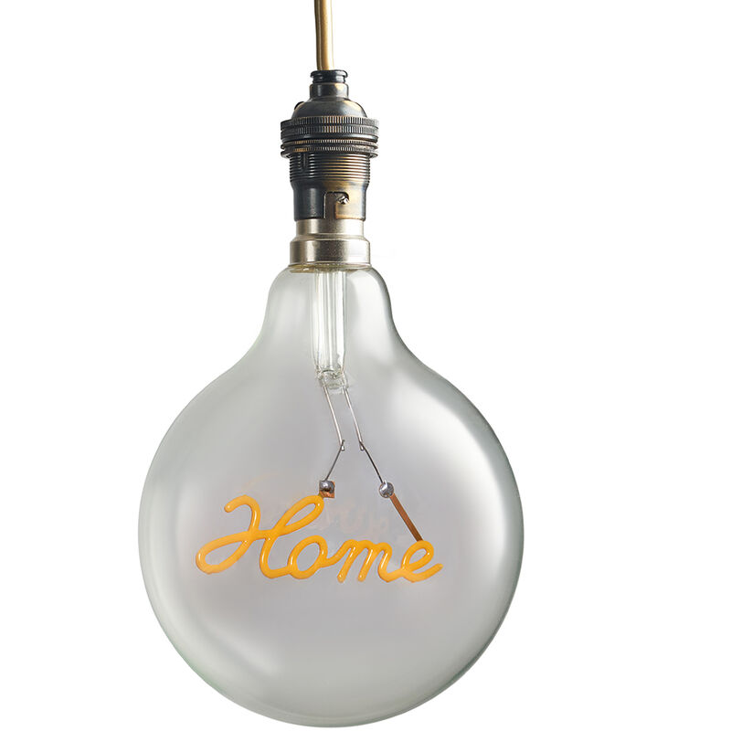 Vinatge LED Worded Globe Light Bulbs - BC B22
