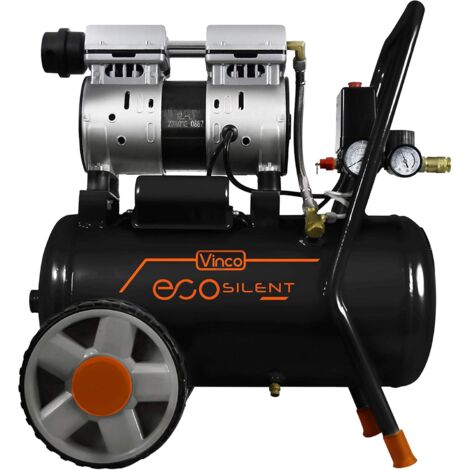 VINCO Compressore Aria Oil Free Silenziato 50LT 1HP