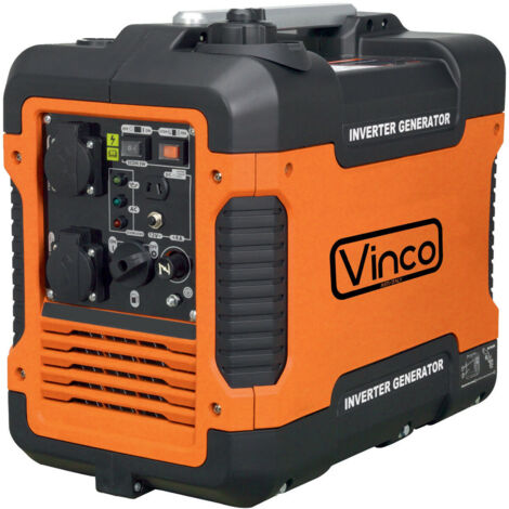 Vinco Generatore Inverter 2kW 99cc Silenziato con Avviamento Manuale