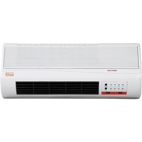 Vinco Split Termoconvettore da parete con telecomando 1000-2000w 70328