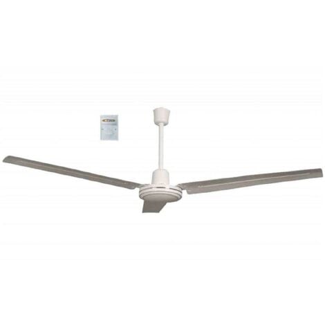 Vinco ventilatore da soffitto bianco 140cm, con selettore 70930