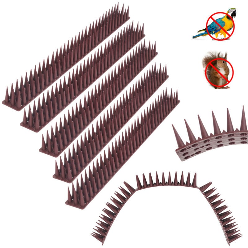 Vingo - 12x pics anti-pigeons Répulsifs pour oiseaux Répulsifs pour oiseaux Repoussant les pigeons Moineaux