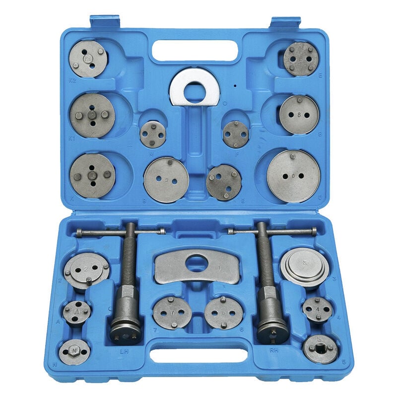 Vingo - 22 pièces Kit d'outils de réinitialisation de piston de frein Audi Ford Opel