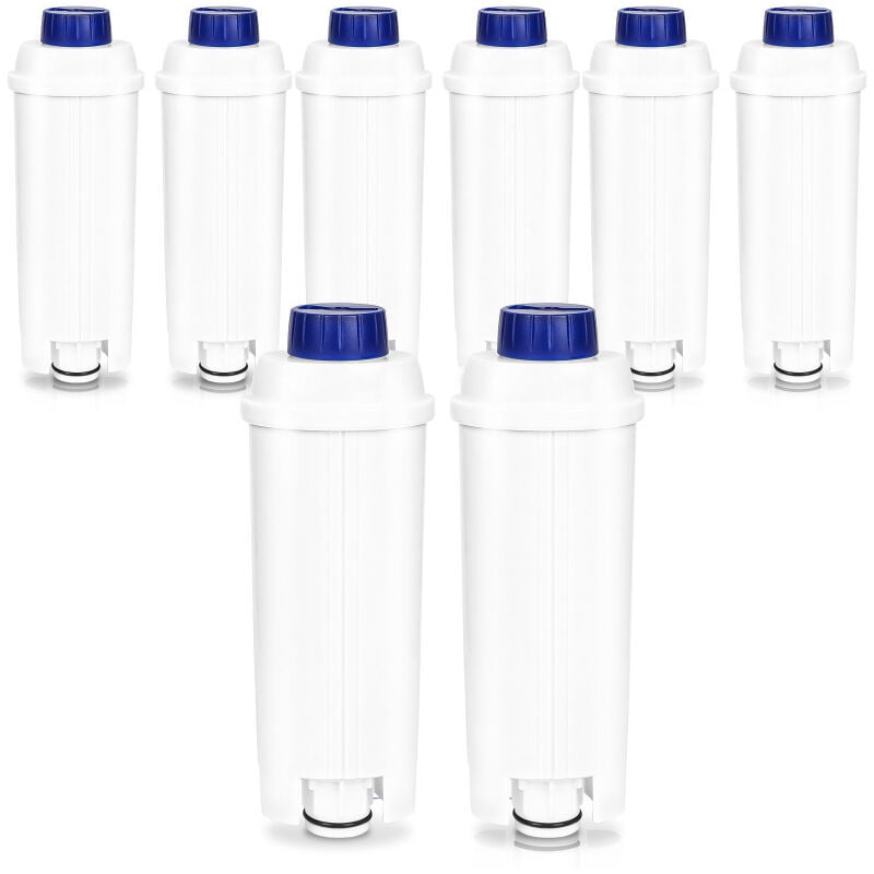 8x Filtre à eau pour Delonghi compatible pour DLSC002 EC800 ECAM ETAM avec charbon actif