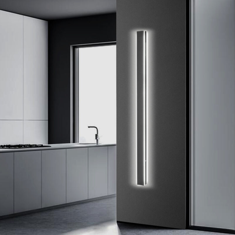 Applique Murale Moderne led, Lampe Murale pour Chambre Maison Couloir Salon Lumière 100cm 21W Blanc froid - Vingo