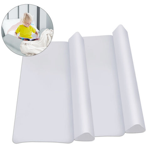 LIT GONFLABLE ENFANT TEDDY 188X109X89 CM MATELAS FLOQUÉ 67712