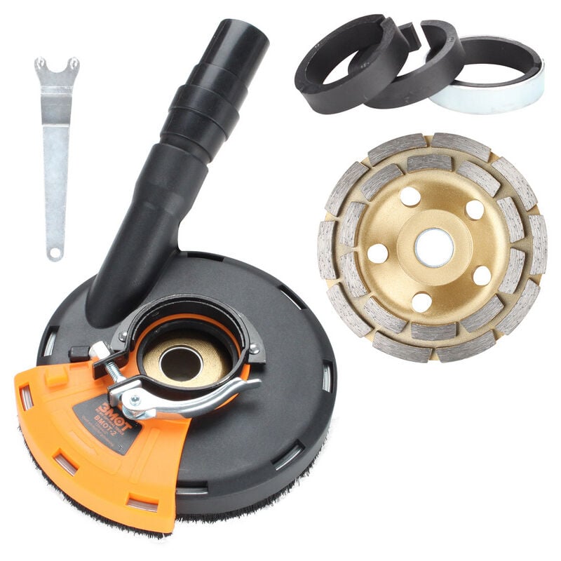 Capot d aspiration pour meuleuse d angle 125mm/5inch Capot d'aspiration pour un ponçage sans poussière - Vingo