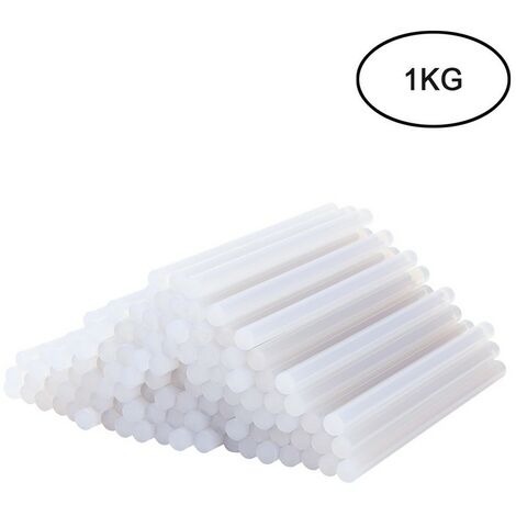 20pcs Chaude Colle Bâtons pour Colle Pistolet 7mm/0.28 pouce x 10 pouce  Mini Bâton Colle Adhésive Thermofusible Bleu 