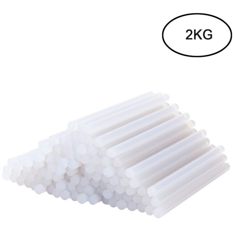 Vingo - Colle thermofusible Bâtons de colle 11 x 200 mm, Transparent 100 pcs