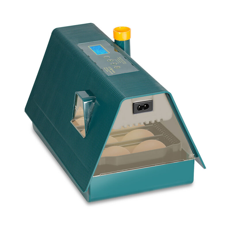 Couveuse Oeuf Automatique 10 Oeufs, Incubateur Oeuf Automatique, Retournement Automatique des œufs et Surveillance de l'humidité, Numérique