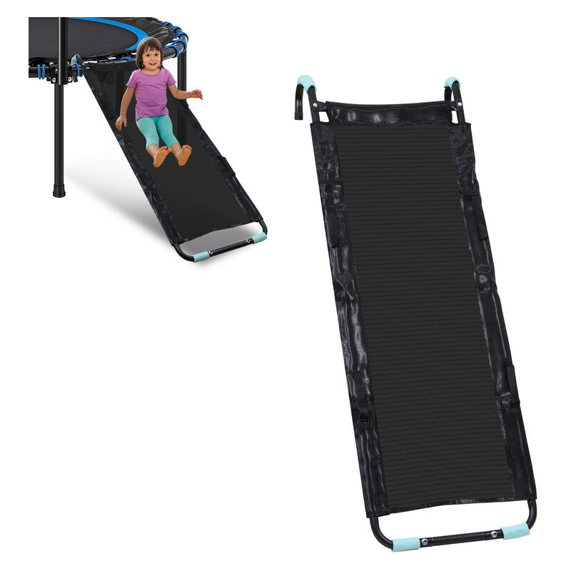 Vingo - Echelle multi-taille universelle pour trampolines ronds Noir 104cm - noire