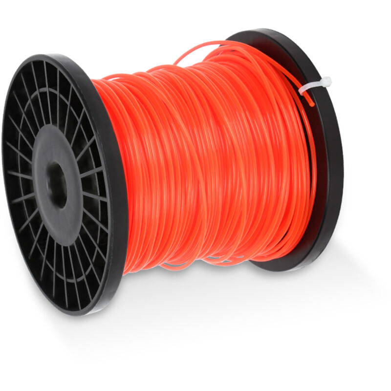 Fil de coupe en nylon 100m 2,4 mm Orange Fil rond Pentacle - Vingo