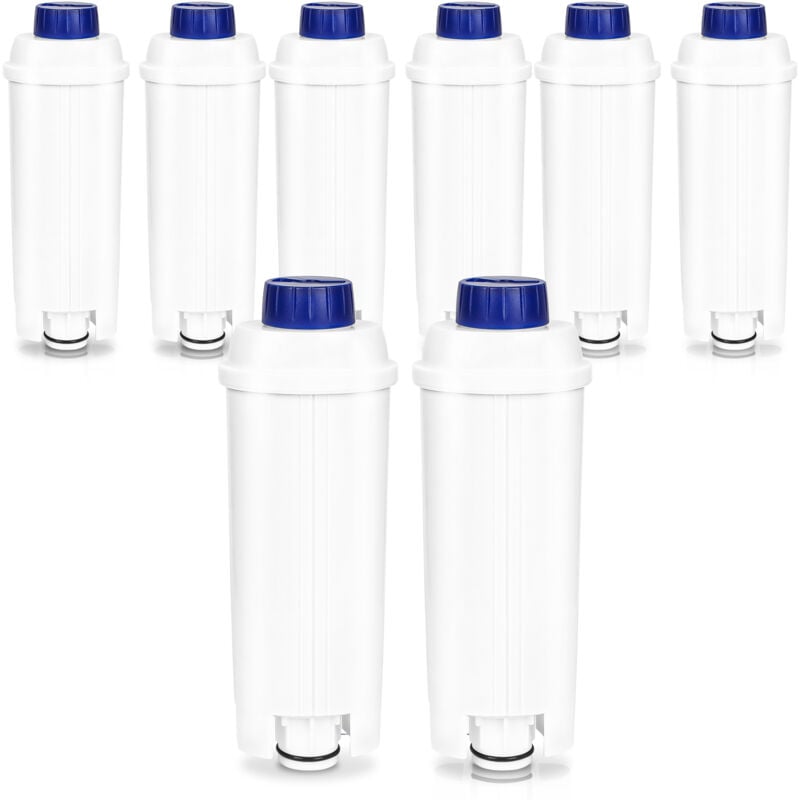 Filtre à Eau Compatible avec Delonghi,8pcs set,Filtre Detartrant Water Filter Compatible avec DeLonghi à café.