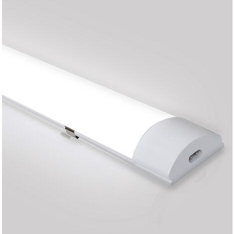 VINGO Randaco LED Feuchtraumleuchte Deckenleuchten Neutralweiß Werkstatt Deckenleuchte Garage 150cm 48W