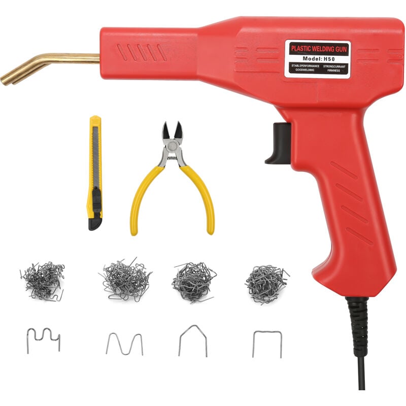 Plastics Soudeurs Garage Outils Hot agrafeuses machine Staple PVC Reparation machine Pare-chocs de voitures Reparation Agrafeuse outil de soudage