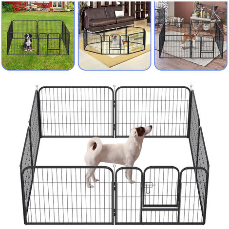 Parc à Chiots Chiens, Cage de Chien Petits Animaux ,enclos pour animaux  Pliable, Kaki