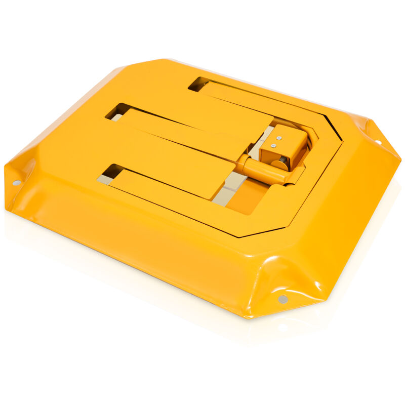 Poteau de délimitation,Barrière de parking Pliable universelle,Poteau de parking Barrière Chaîne,y compris 1 kit - Vingo