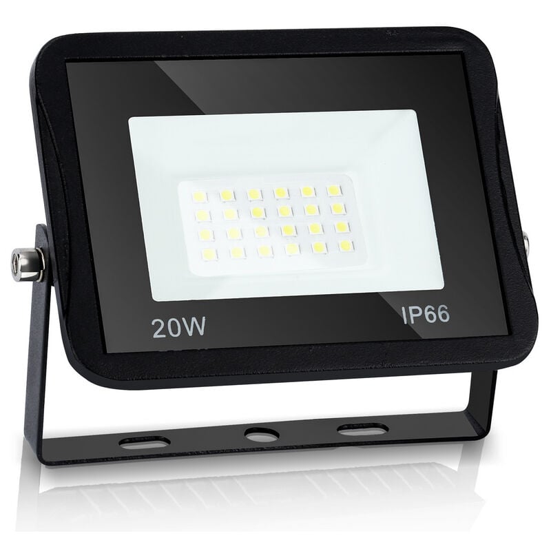 Projecteur led 20W Proline Blanc froid 6000K Haute Luminosité - Vingo