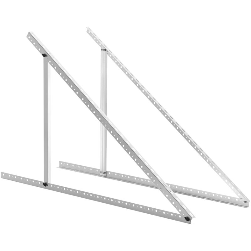 Einfeben Support de Module Solaire en Alliage d'aluminium, 41 Pouces, avec Angle d'inclinaison Réglable (104cm)