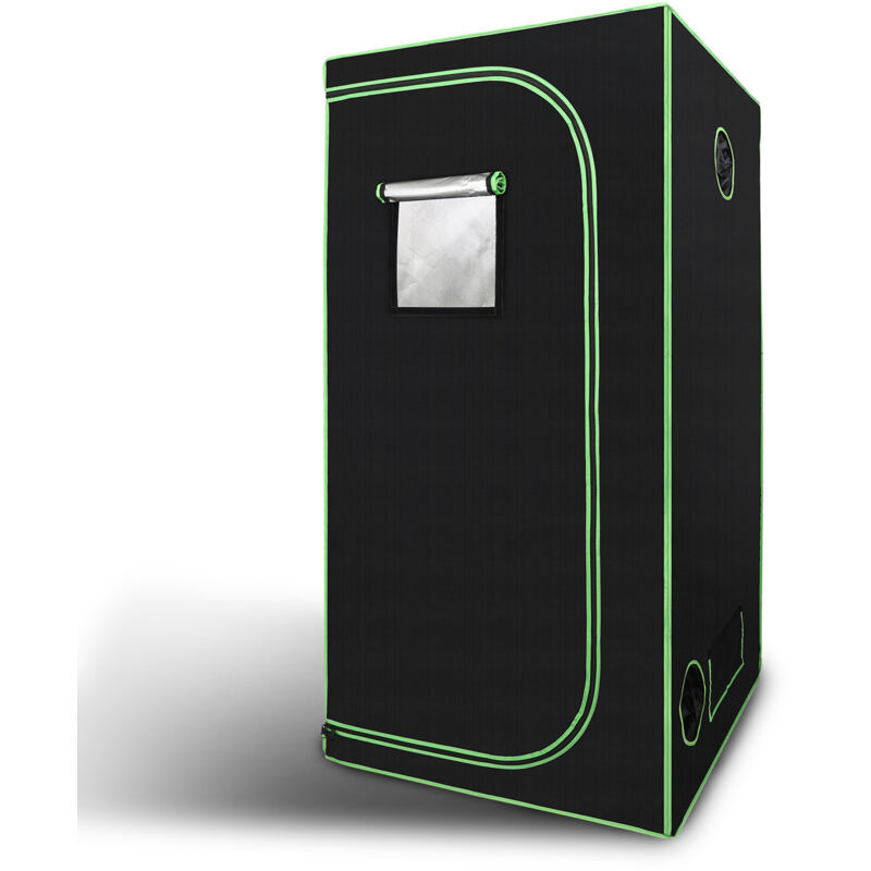 Serre Tente de culture de plantes d'intérieur Tente de culture Armoire de culture Chambre noire Propagateur Armoire de culture - 100x100x200 cm
