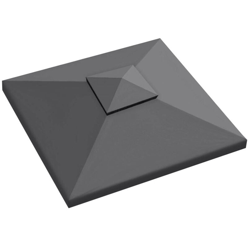 Vingo - Toit de rechange 3x3M pour pavillon de jardin Bâche de toit Toit de pavillon double Soft