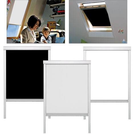 VINGO Store enrouleur occultant Store lucarne S06 100% store enrouleur thermique occultant fenêtre pour GGL GGU GHL pour Velux