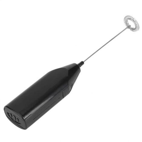 VINGVO Mélangeur de lait Mini Batteur à Oeufs Électrique à Main Ménage Mousseur à Lait au Café Mélangeur Outils de Cuisine
