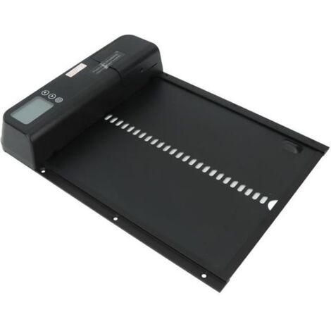 VINGVO Porte de poulailler automatique Porte automatique de poulailler avec minuterie en alliage d\'aluminium IP45 étanche affichage