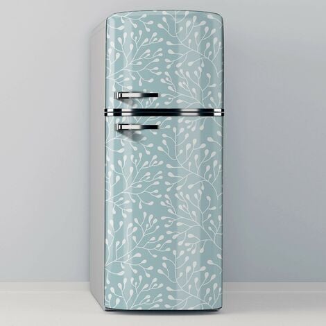 Gran oferta pegatinas de nevera vinilo impermeable papel tapiz para  refrigerador para cocina habitación decoración de